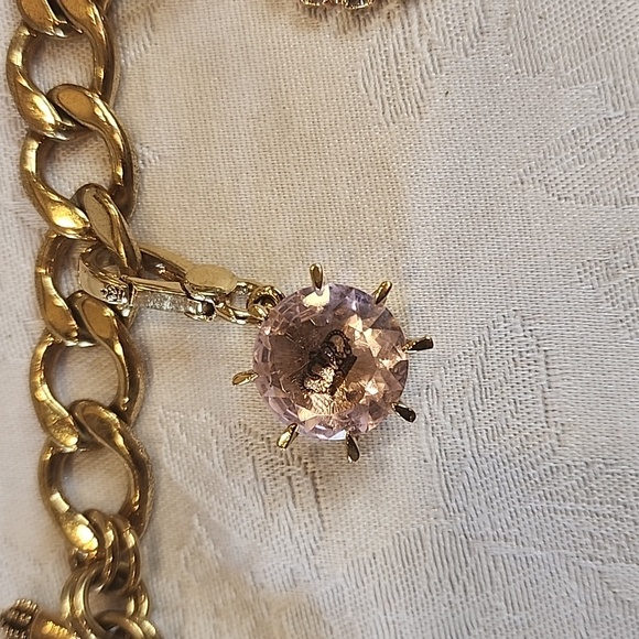 Gold Juicy Couture Charm Bracelet - Picture 3 of 10